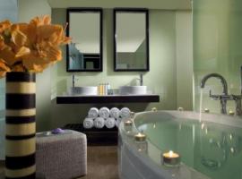 Luxury bathroom in five star hotel