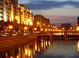 Bucharest's atmosphere in the night is charming.