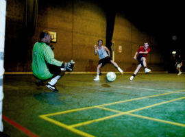 Playing indoors