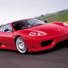Luxurious ride on Ferrari 360 modena in Bucharest